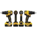 Dewalt DCD709S2T-QW 13mm 18V 1.5Ah Li-ion XR Cordless Hammer Drill Driver Kit image-4