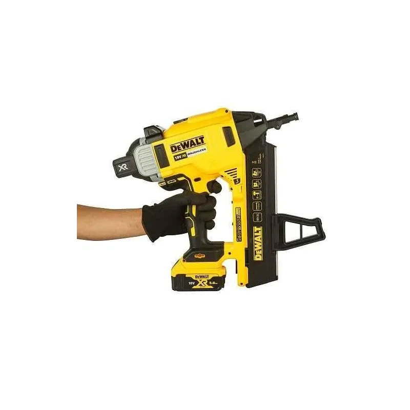 Dewalt DCN890P2-GB 18V XR Brushless Concrete Nailer (30 Nail Capacity) image-2