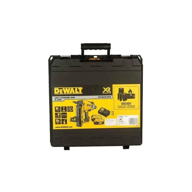 Dewalt DCN890P2-GB 18V XR Brushless Concrete Nailer (30 Nail Capacity) image-8