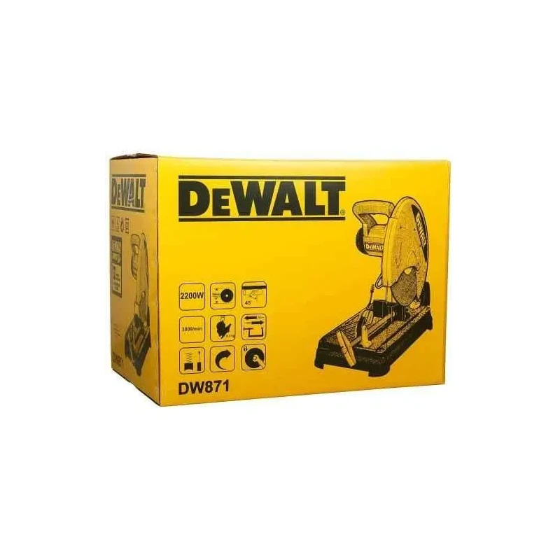 Dewalt DW871 355mm 3800rpm Heavy Duty Chop Saw image-1