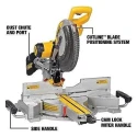 Dewalt DWS780-QS 305mm Compound Slide Mitre Saw with Variable Speed image-3