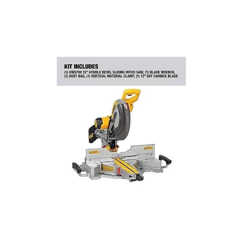 Dewalt DWS780-QS 305mm Compound Slide Mitre Saw with Variable Speed image-5