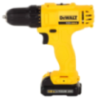 Dewalt DCD700D2 12V 10mm XR Li-ion Cordless Drill Driver with 2x2Ah Batteries