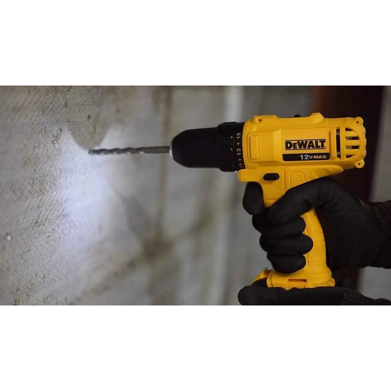 Dewalt DCD700D2 12V 10mm XR Li-ion Cordless Drill Driver with 2x2Ah Batteries image-6