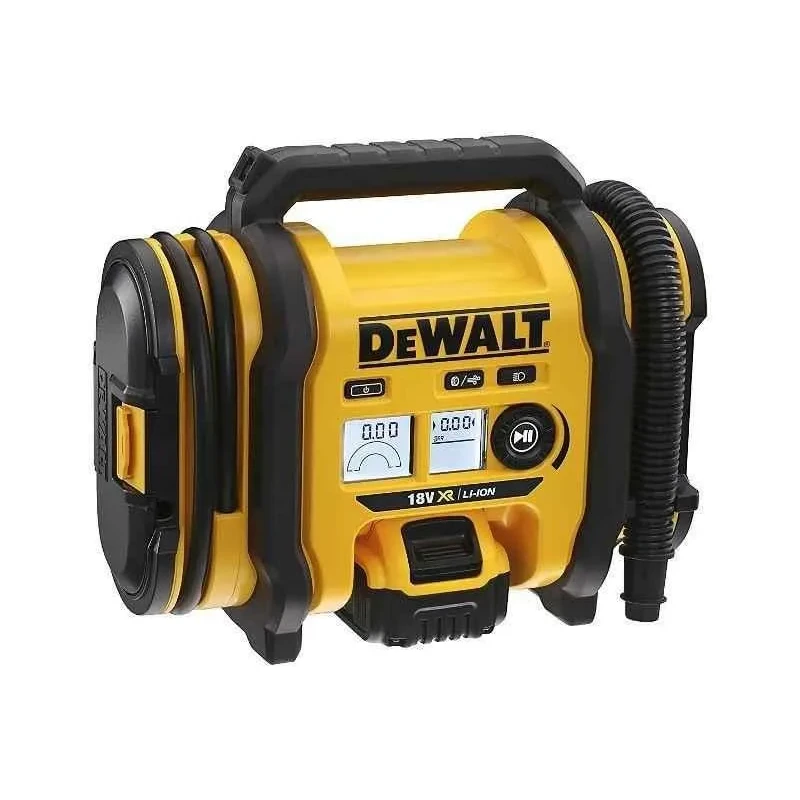 Dewalt DCC018N-XJ 18V Li-ion 160psi AC/DC Multipurpose Cordless Tyre Inflator with Digital Gauge image-4