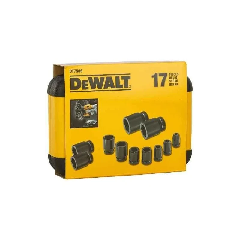 Dewalt DT7506-QZ 17-Pcs Impact Socket Drill Set image-2