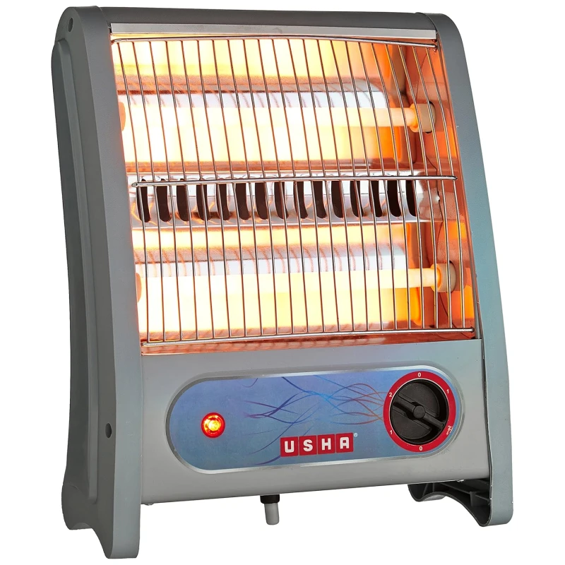USHA 3002 Quartz Room Heater Ivory 800W Overheating Protection | EnvMart