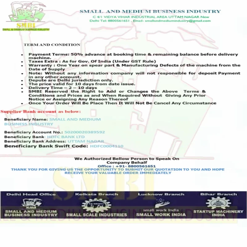 Mild Steel Automatic Agarbatti Making Machine 20 kg/hr 100 Strokes/min Industrial | EnvMart