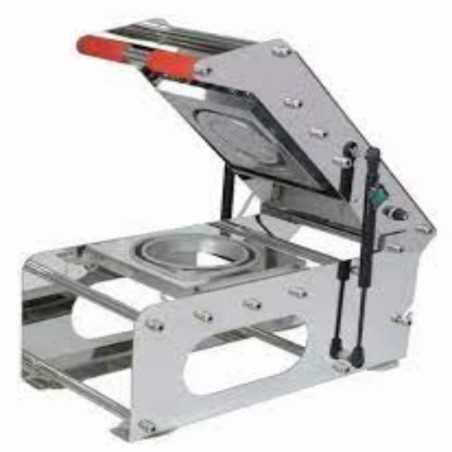 PP Polypropylene Manual Round Box Sealing Machine, 350 Cups/Hour | EnvMart