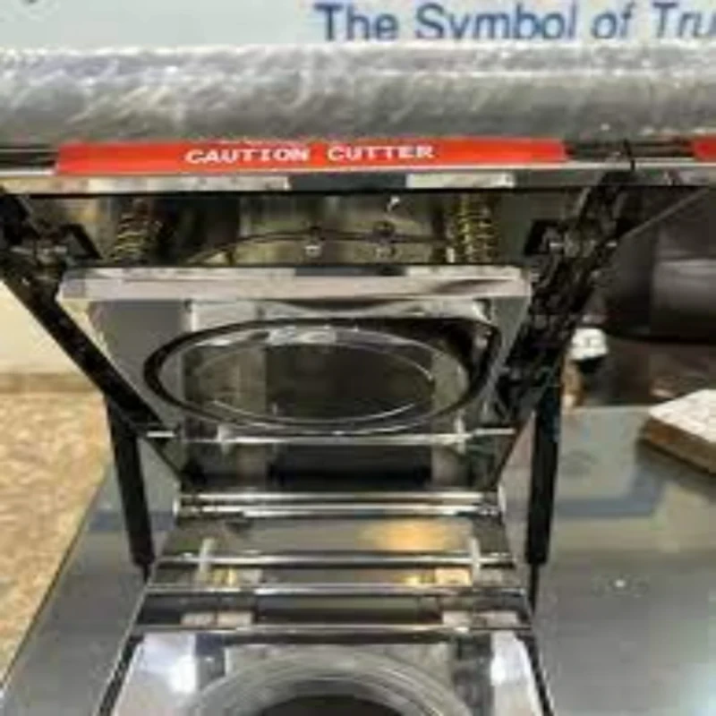 PP Polypropylene Manual Round Box Sealing Machine, 350 Cups/Hour | EnvMart