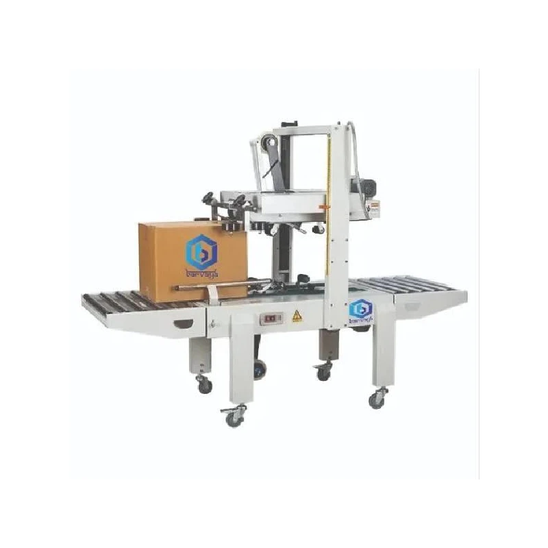 Automatic Top Bottom Carton Tape Sealing Machine Industrial, Mild Steel, 220V | EnvMart