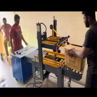 Automatic Carton Sealer Machine 280V 100 CPM 50 Hz Industrial Packaging | EnvMart