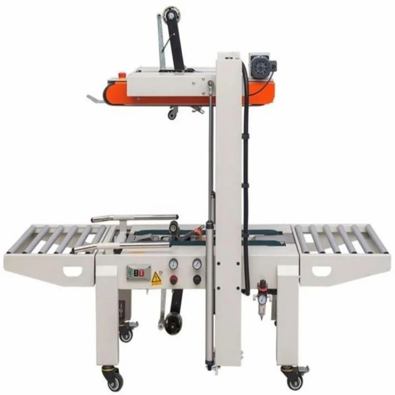 Auto Height Adjustable Carton Sealer 120W 60Hz 240V 100 CPM Belt Driven Automatic | EnvMart