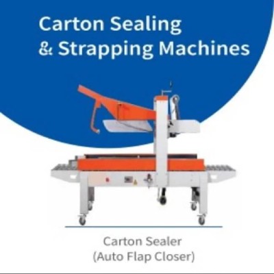 Carton Sealing and Strapping Machine Automatic Packaging Mild Steel | EnvMart