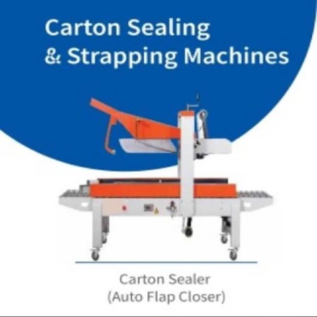 Carton Sealing and Strapping Machine Automatic Packaging Mild Steel | EnvMart