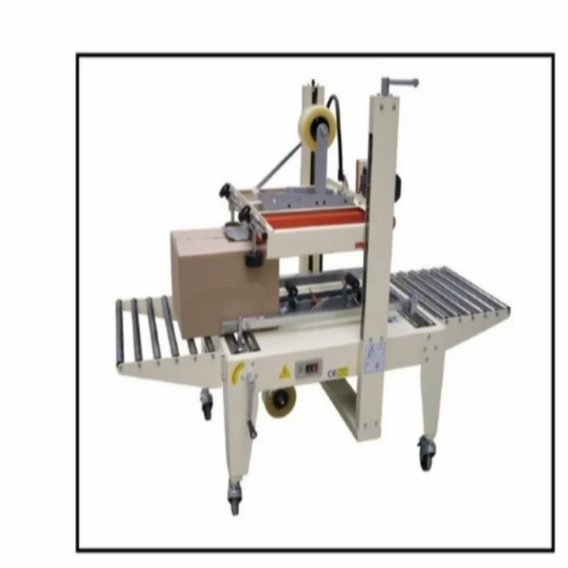 Semi Automatic Carton Sealer, Belt Type, 220V, 100-600mm Height, 12-15 Boxes/min | EnvMart