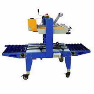 Semi Automatic Carton Sealer Belt Type Adjustable 220V Industrial | EnvMart