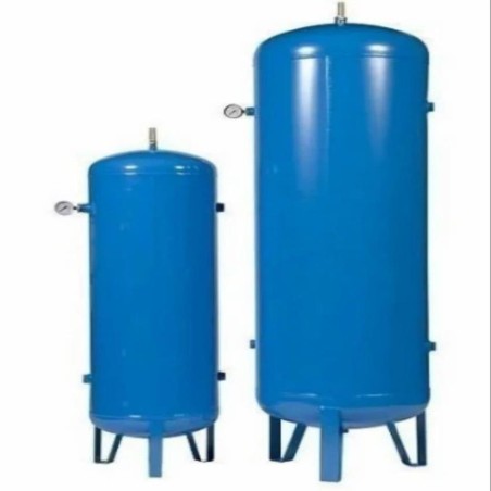 Vertical Air Receiver Tank 10,000 L Industrial Compressed Air Storage | EnvMart