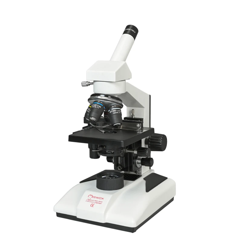 SF 40M Series Monocular Compound Microscope LED Quadruple Nosepiece 220V | EnvMart