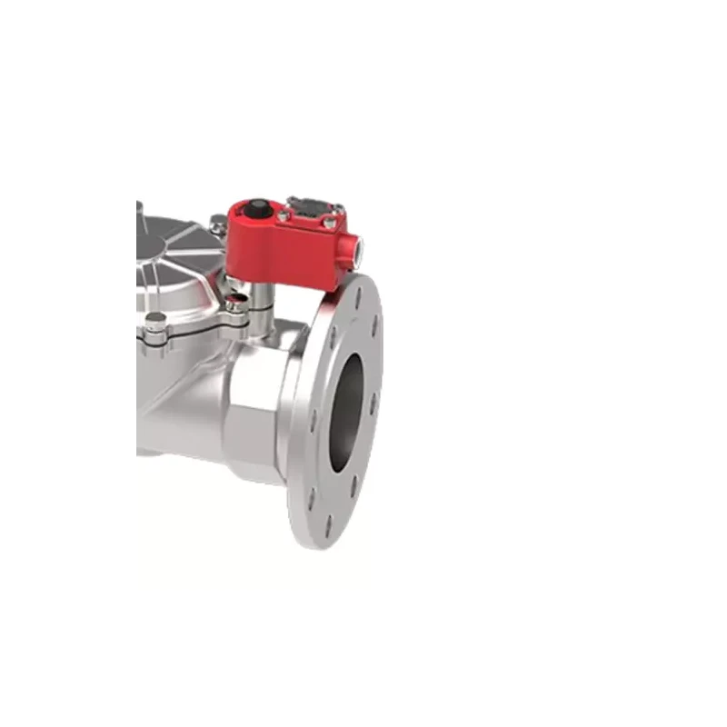 Uflow PCN-BI Stainless Steel Pilot Operated Solenoid Valve 4 Inch 24V DC | EnvMart