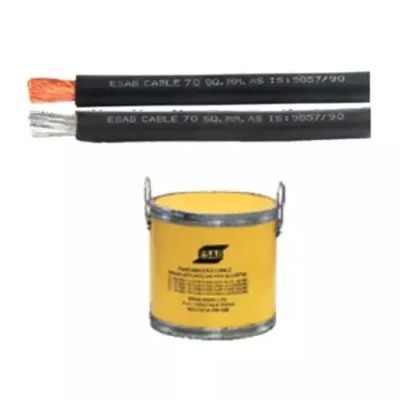 ESAB 4600600183 HFR Welding Cable Cu 70 Sqmm 100m Drum, Copper, High-Amperage | EnvMart