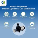 Crompton Greaves CGDOW1080Z30 1 HP Single Phase Domestic Open Well Submersible Pump, 220V, Cast Iron | EnvMart