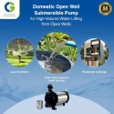 Crompton Greaves CGDOW1080Z30 1 HP Single Phase Domestic Open Well Submersible Pump, 220V, Cast Iron | EnvMart
