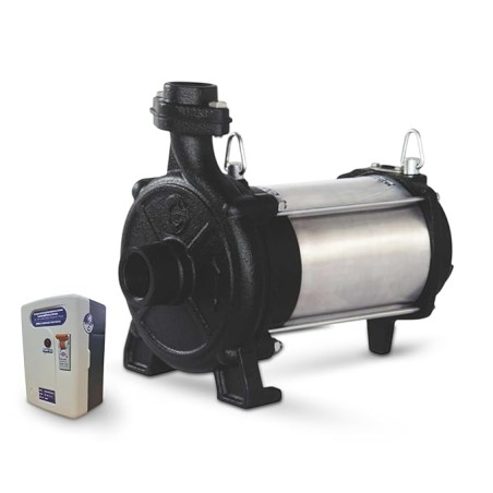 Crompton Greaves CGDOW1080Z30 1 HP Single Phase Domestic Open Well Submersible Pump, 220V, Cast Iron | EnvMart