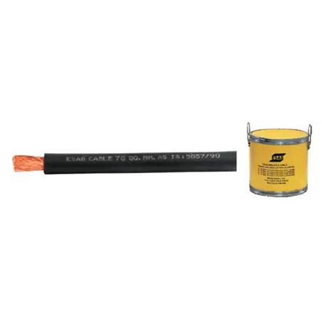 ESAB Copper Welding Cable HOFR 50 Sq mm | Heat Oil Fire Resistant | EnvMart