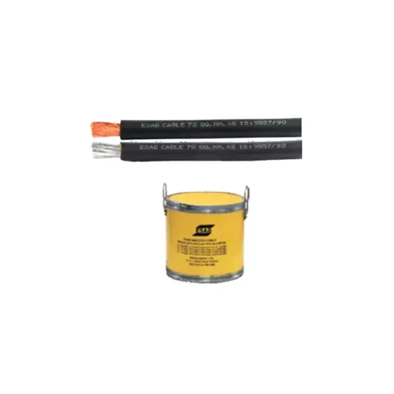 ESAB HFR Welding Cable Cu 50 sq.mm 4600600282, Copper, 100m, High Conductivity | EnvMart