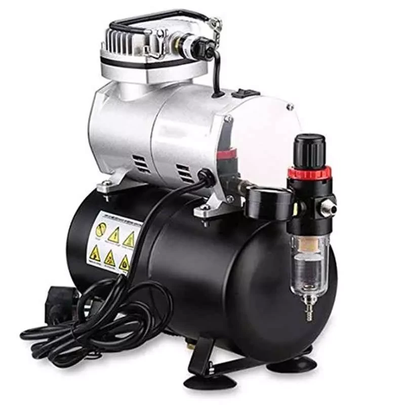 Akari AS186 Oil Free Mini Air Compressor 6 bar, 23 LPM, 3 L Tank | EnvMart
