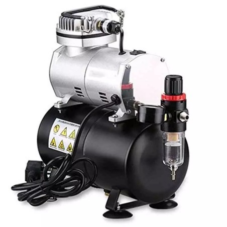 Akari AS186 Oil Free Mini Air Compressor 6 bar, 23 LPM, 3 L Tank | EnvMart