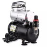 Akari 6 bar Pressure Output 23 LPM Mini Air Compressors Oil Free AS186