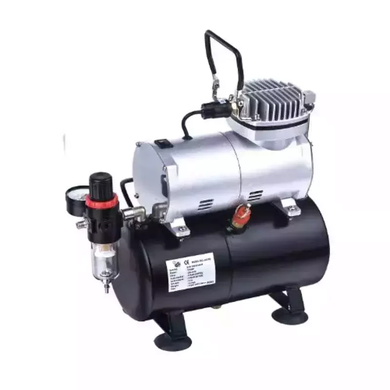 Akari AS186 Oil Free Mini Air Compressor 6 bar, 23 LPM, 3 L Tank | EnvMart