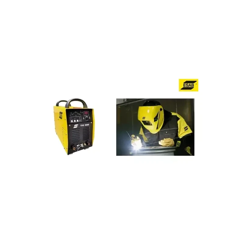 ESAB TIG 300i TIG Welding Machine Three Phase 300A, IGBT, 85% Efficiency | EnvMart