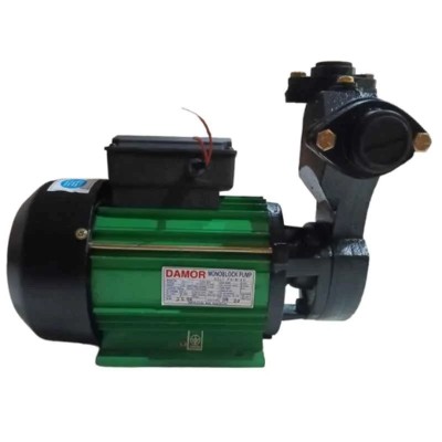 Damor 2HP Single Phase Pure Copper Self Priming Monoblock Pump 1.4kW 25mm 120LPM | EnvMart