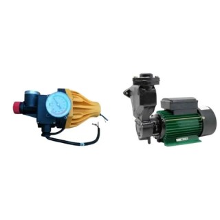 Damor Booster Pressure Pump 1.5 HP Single Phase Monoblock Cast Iron Copper | EnvMart
