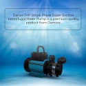 Damor 1 HP Single Phase Super Suction Centrifugal Water Pump, 30 m Head, 0.75 kW | EnvMart
