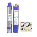 Flexo 1HP Borewell Submersible Pump Oil Filled Single Phase 180-220V, Control Panel | EnvMart
