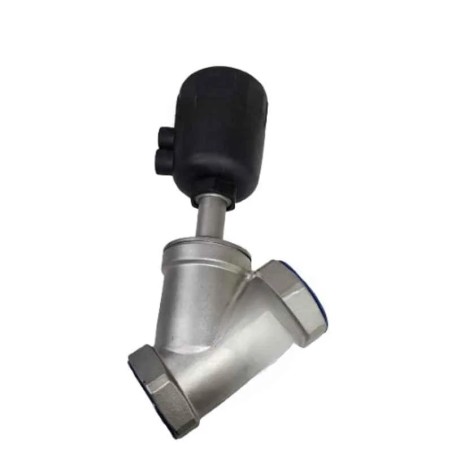 Damor Y-20 Pneumatics Angle Valve 3/4 Inch Chrome Finish | EnvMart