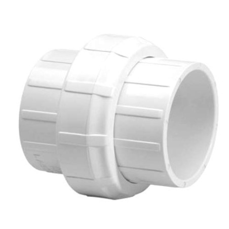 Supreme 1 inch SCH 80 UPVC White Plain Union Pipe Fitting | Industrial Schedule 80, EnvMart