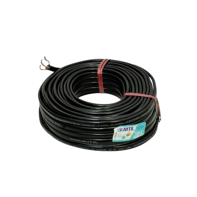 Damor Heavy Duty Submersible Flat Cable 3 Core 2.5 Sqmm Copper 50 m | EnvMart
