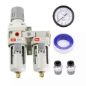 RIH AC 4010-04 Air Regulator & Filter Lubricator Combination 3/8 Inch 2000 LPM 0–10 Bar | EnvMart