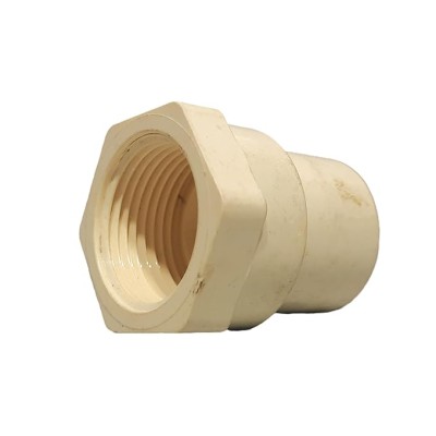 Supreme Lifeline CPVC Female Threaded Adaptor SDR11 3/4 inch Off-White Pipe Fitting | EnvMart