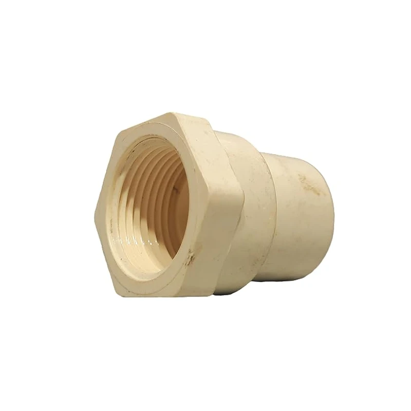 Supreme Lifeline CPVC Female Threaded Adaptor SDR11 3/4 inch Off-White Pipe Fitting | EnvMart