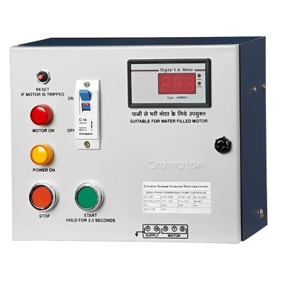 Crompton CODCP2-ZP Digital Control Panel for Oil Filled Submersible Pump 2 HP | EnvMart