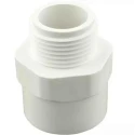 Supreme UPVC Male Threaded Adaptor 1-1/2 Inch SCH 80 | Heavy-Duty Pipe Fitting | EnvMart