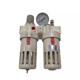 Akari BFC-4000 1/2 Inch Airtech Type FRL with Bracket and Gauge | EnvMart
