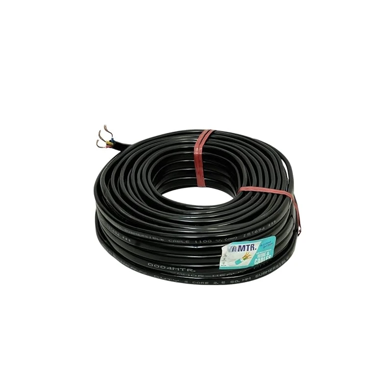 RK 1.5 Sqmm 3 Core Copper Submersible Flat Cable 30m 1100V ISI Water/Fire Resistant | EnvMart