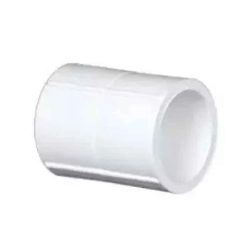 Supreme 3/4 Inch SCH 80 UPVC White Plain Coupler Pipe Fitting | EnvMart